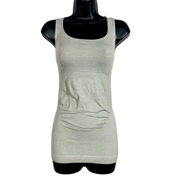 BLANQI Maternity Tank Racerback Grey Gray Sport Top - S - Picture 1 of 4